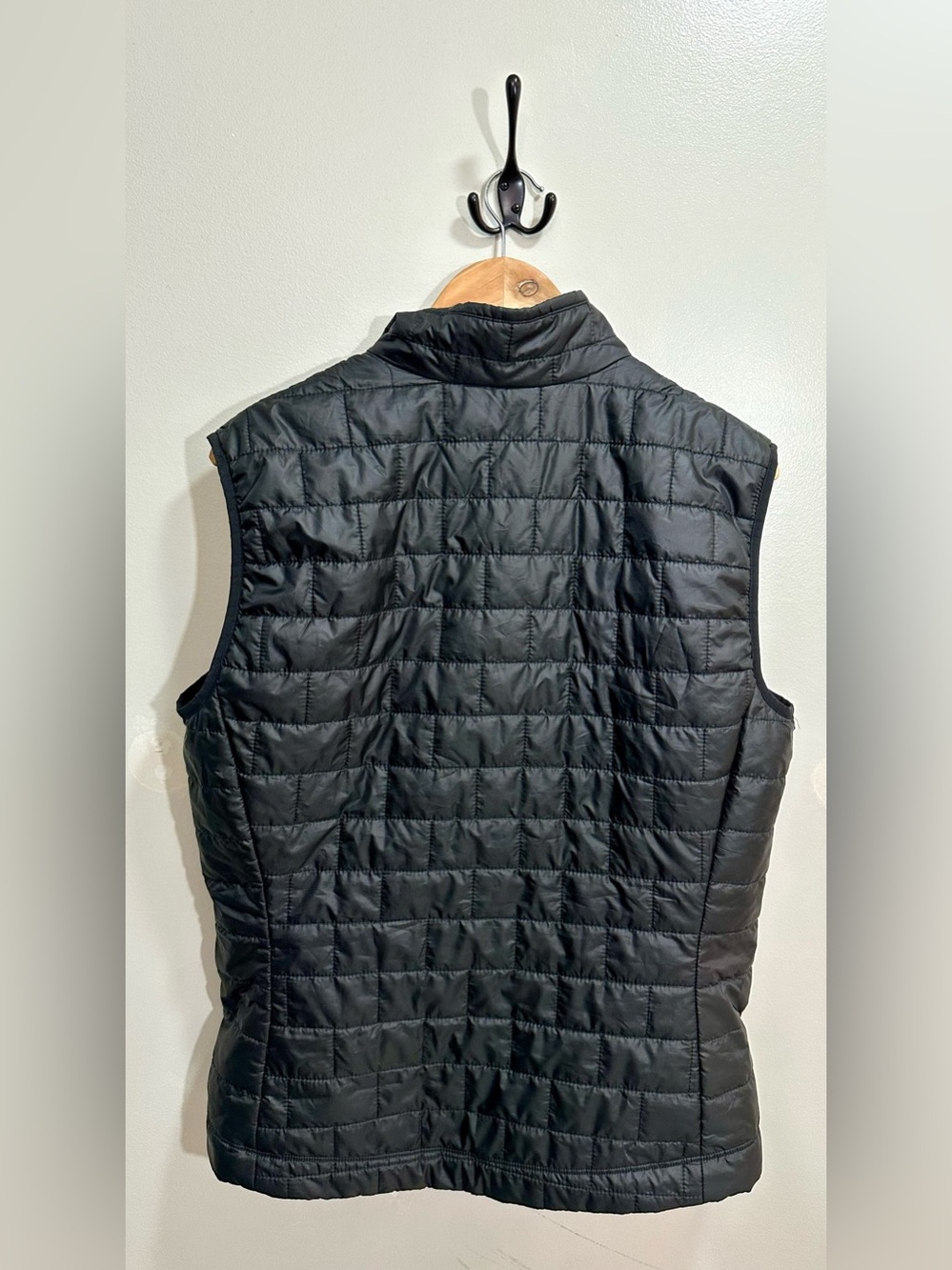 Patagonia Nano Puff Vest Black Men's Medium Lightweight Insulated Puffer Jacket - Picture 8 of 12